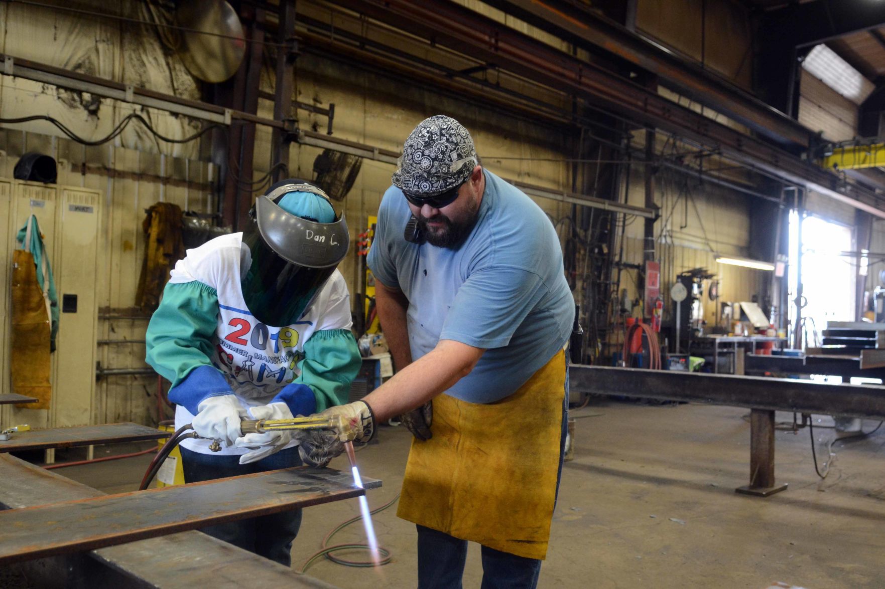 'Fun with Torches' welding camp tours McFarlane Manufacturing